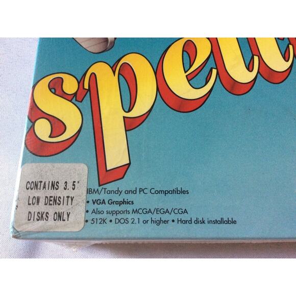 SPELL IT PLUS Spelling Program For The Entire Family It TALKS IBM/TANDY& PC Comp - Picture 11 of 11